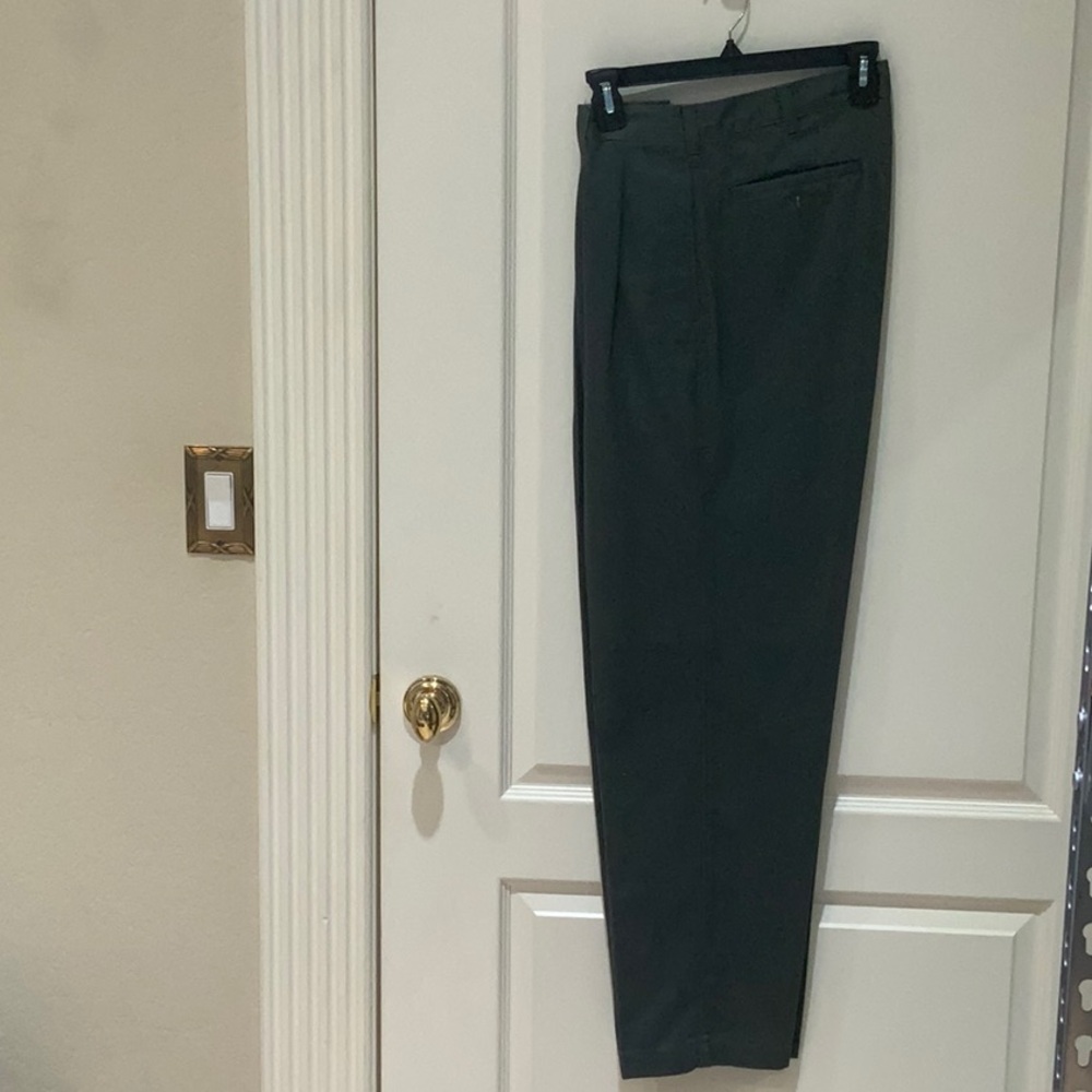 Dark Grey Dress Pants Full-Length